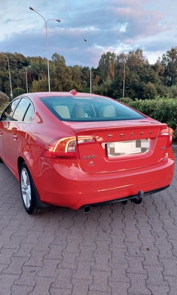 Volvo S60 cena 45500 przebieg: 153146, rok produkcji 2014 z Koło małe 232